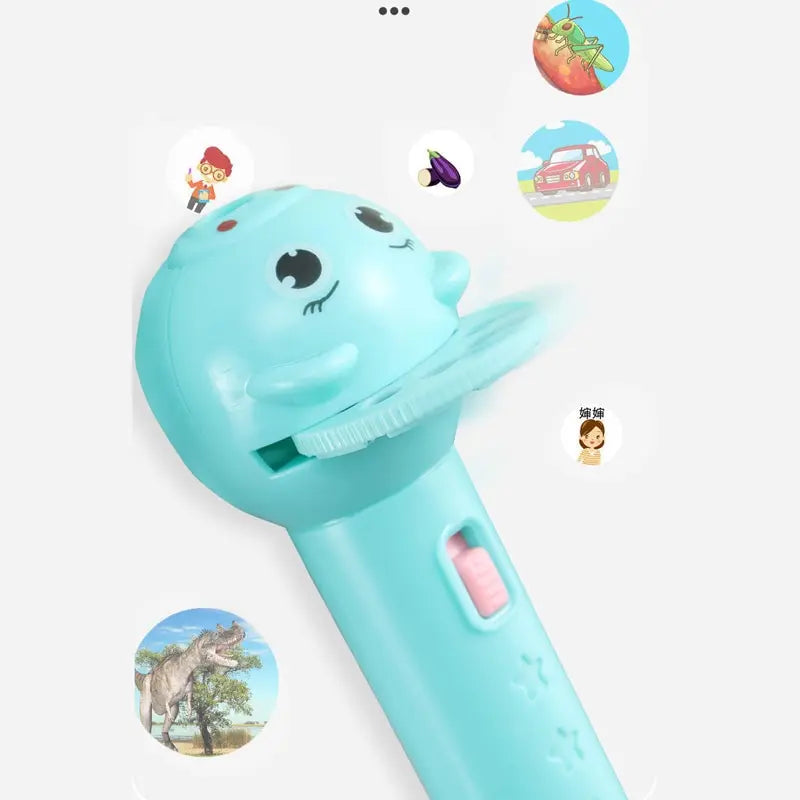 LumoPlay: Fun & Educational Flashlight Projector for Children"