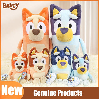 Nouvelle véritable vente chaude en peluche Bluey Friends Bingo Friends Chattermax hibou en peluche jouet poupée dessin animé Anime peluche poupée cadeau pour enfants