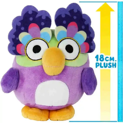 Nouvelle véritable vente chaude en peluche Bluey Friends Bingo Friends Chattermax hibou en peluche jouet poupée dessin animé Anime peluche poupée cadeau pour enfants