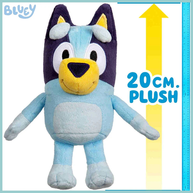 Nouvelle véritable vente chaude en peluche Bluey Friends Bingo Friends Chattermax hibou en peluche jouet poupée dessin animé Anime peluche poupée cadeau pour enfants