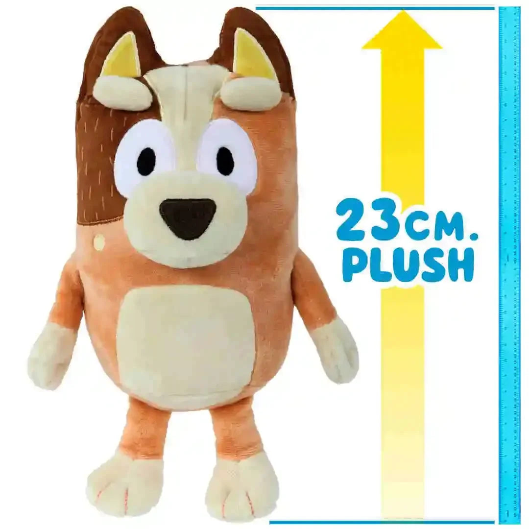 Nouvelle véritable vente chaude en peluche Bluey Friends Bingo Friends Chattermax hibou en peluche jouet poupée dessin animé Anime peluche poupée cadeau pour enfants