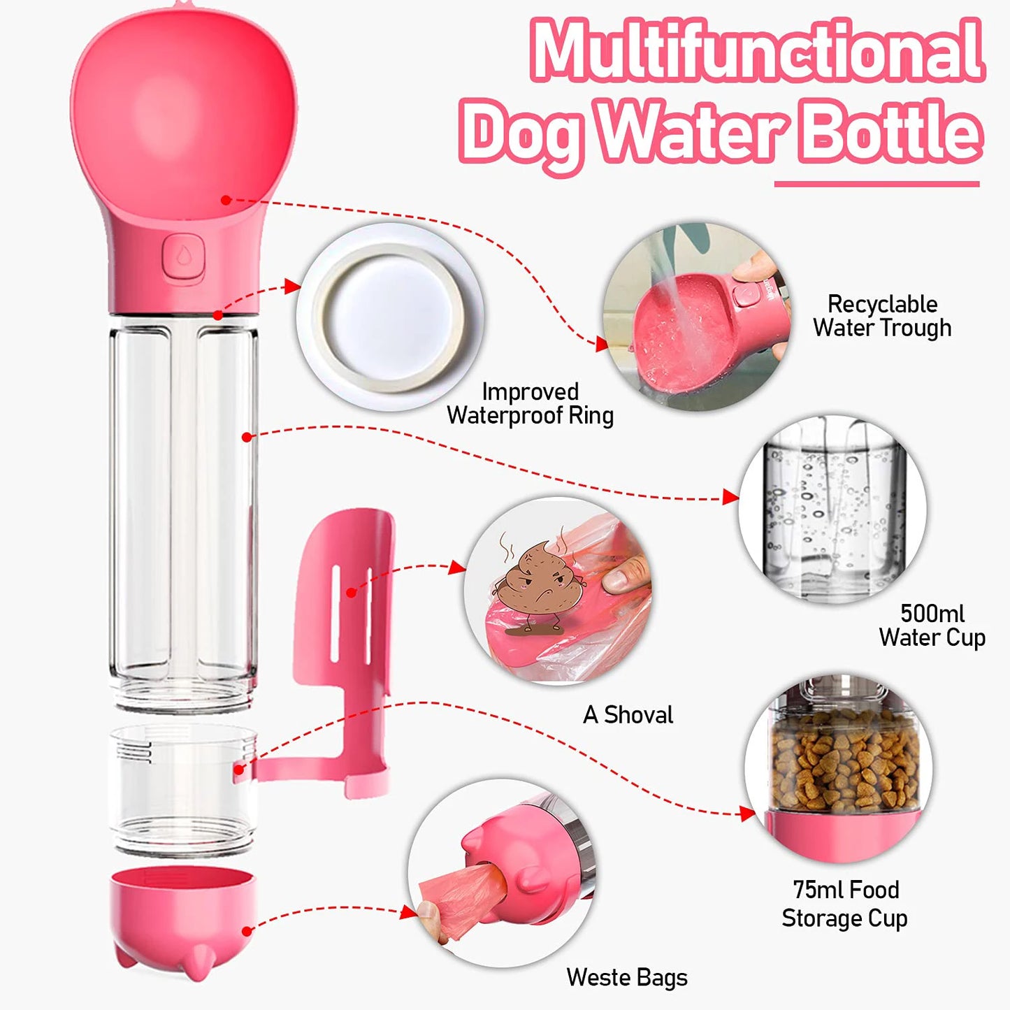 4 in 1 Dispenser Multifunctional Pet