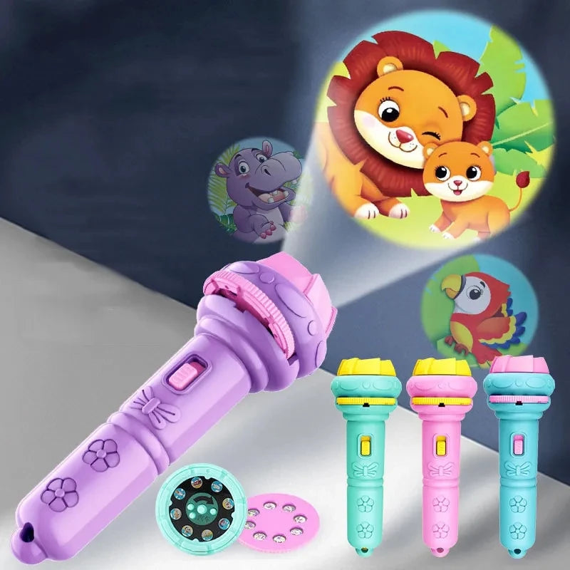 DreamLights: Cartoon Projector Flashlight for Kids"