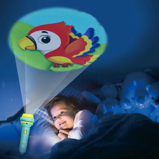 DreamLights: Cartoon Projector Flashlight for Kids"